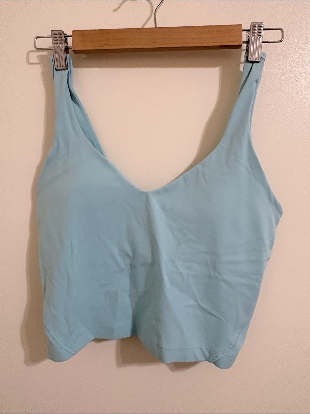 lululemon athletica Sky Blue Scoop Neck Camisole